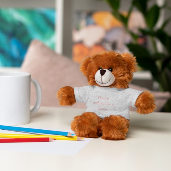 There is nothing like a Dame® Stuffed Animals with Tee, Pink Lettering - Image 3