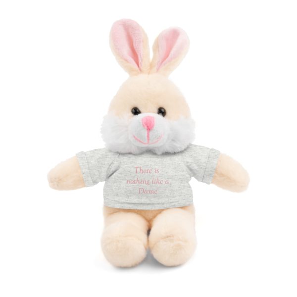 There is nothing like a Dame® Stuffed Animals with Tee, Pink Lettering - Image 4