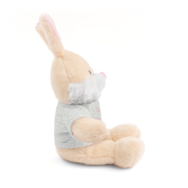 There is nothing like a Dame® Stuffed Animals with Tee, Pink Lettering - Image 5