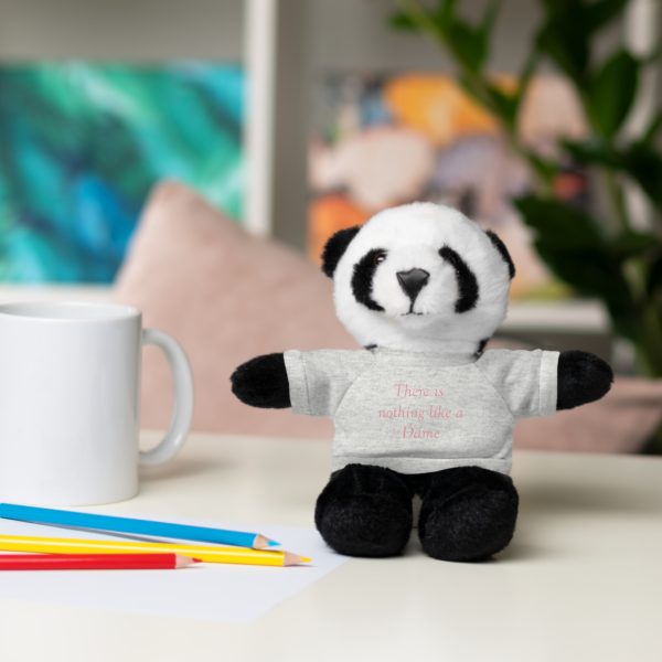 There is nothing like a Dame® Stuffed Animals with Tee, Pink Lettering - Image 15