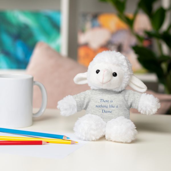 There is nothing like a Dame® Stuffed Animals with Tee, Blue Lettering - Image 18