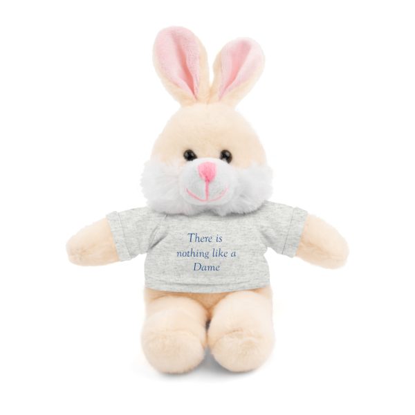 There is nothing like a Dame® Stuffed Animals with Tee, Blue Lettering - Image 4