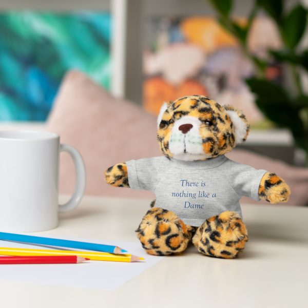 There is nothing like a Dame® Stuffed Animals with Tee, Blue Lettering - Image 9